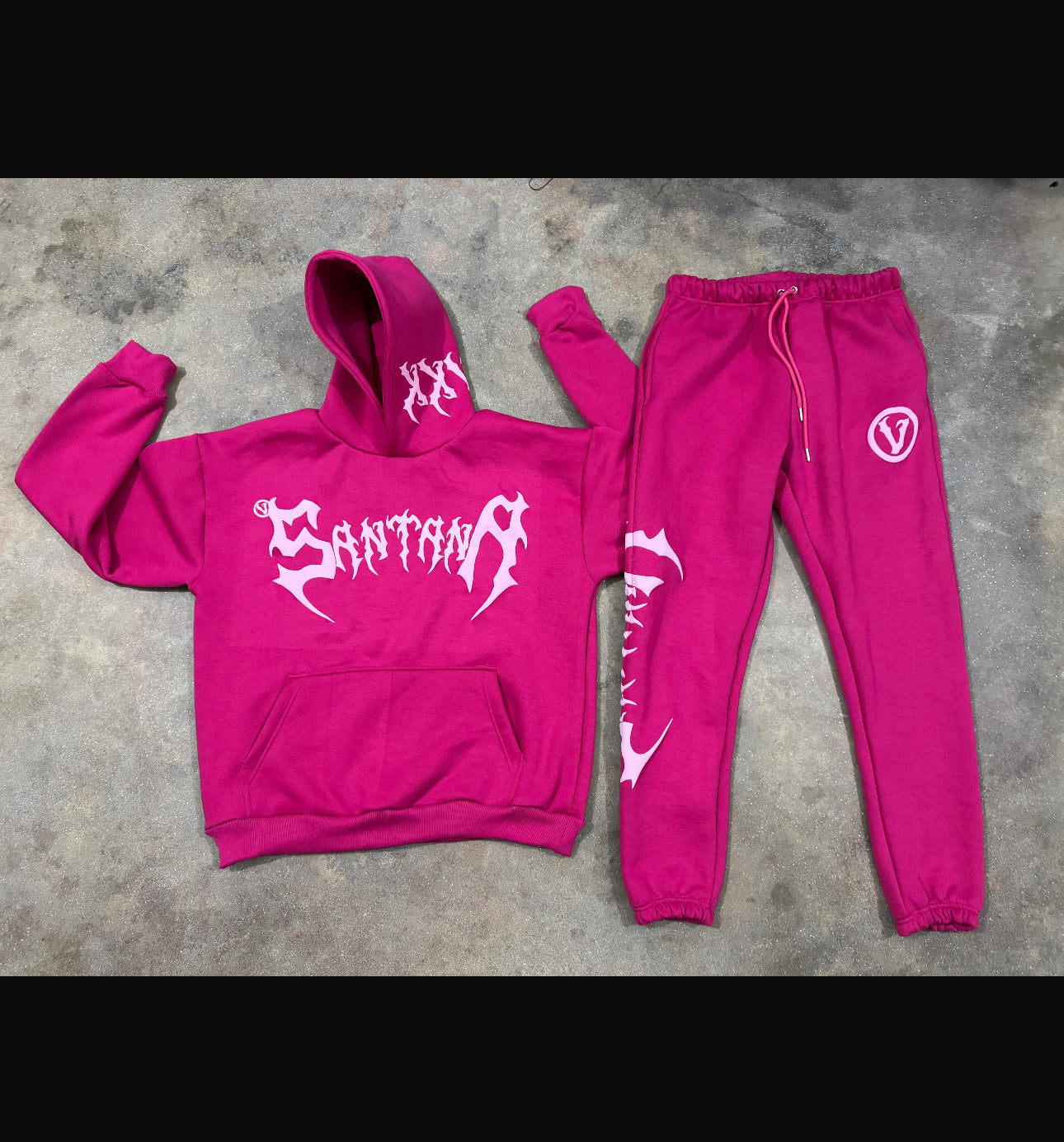 VSANTANA HOODIE [HOT PINK]