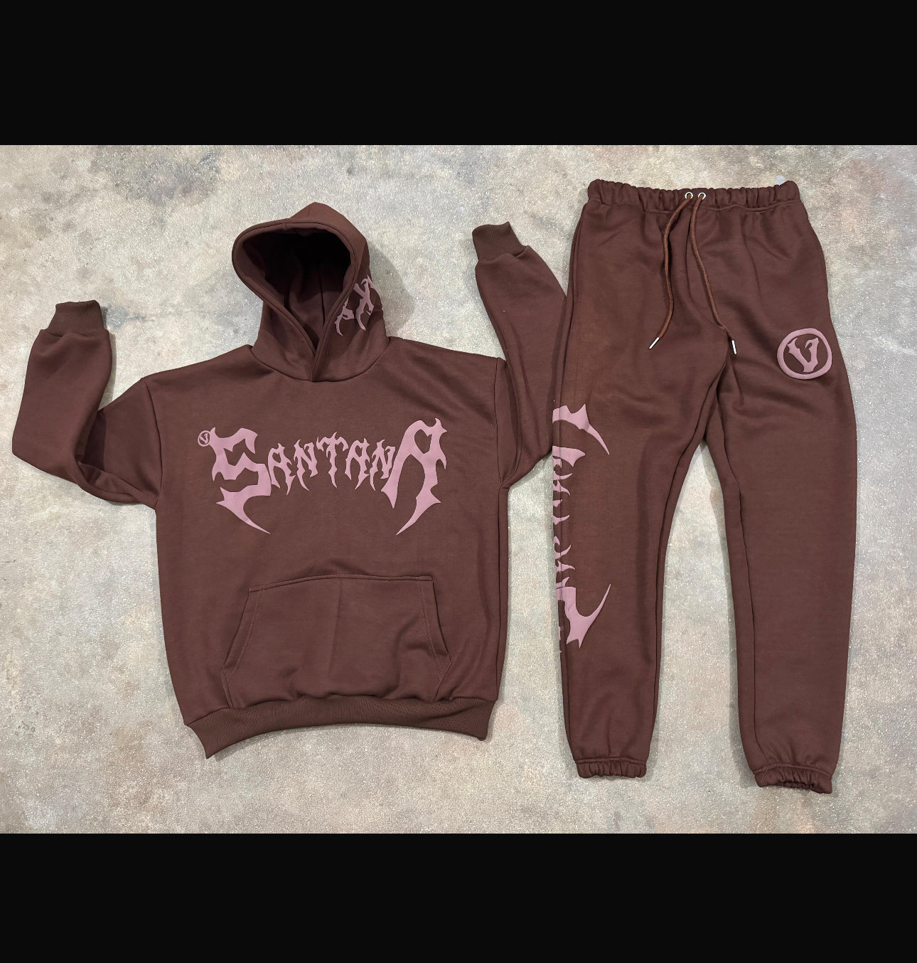 VSANTANA SWEAT SUIT [MOCHA]