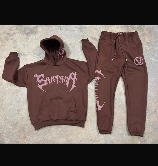 VSANTANA SWEAT SUIT [MOCHA]